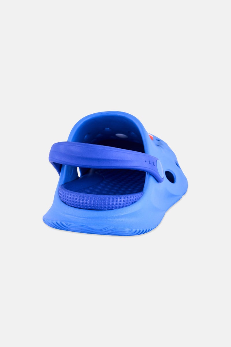 DC Kids Boy Superman Slip On Clogs, Blue - Image 3